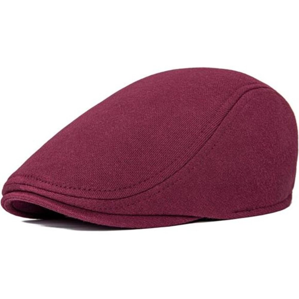 VOBOOM Men's Cotton Flat Ivy Gatsby Newsboy Driving Hat Cap